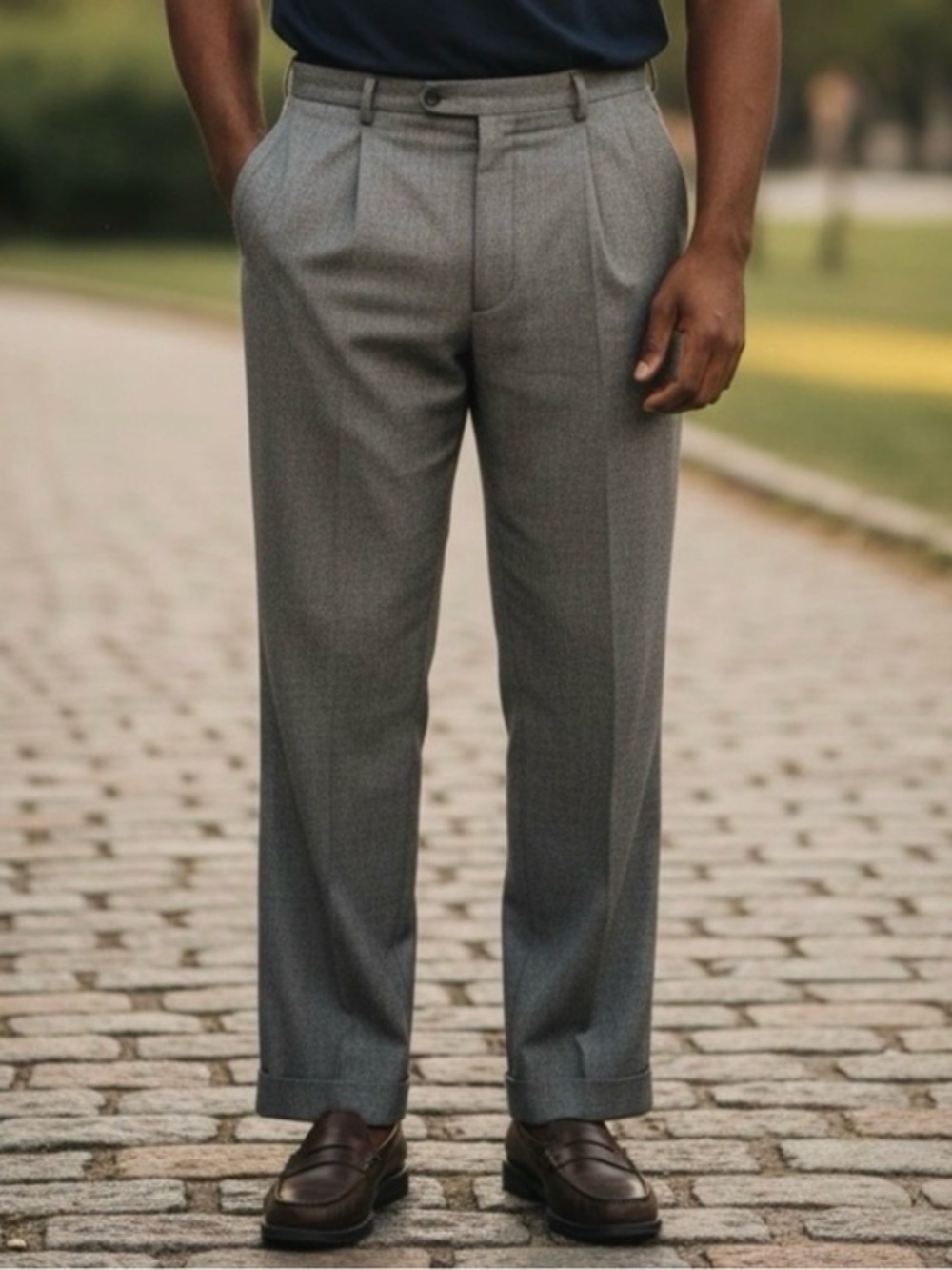 🫶🏻 Louis Raphael Wool Blend Washable Trousers